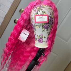 26” transparent lace wig custom color